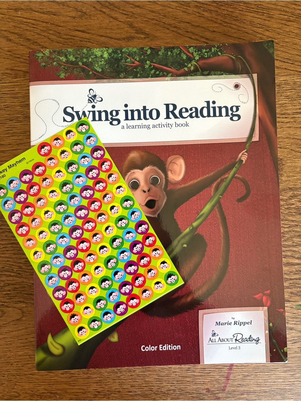 NEW All About Reading Swing Into Reading Level 3 Activity Book Homeschool